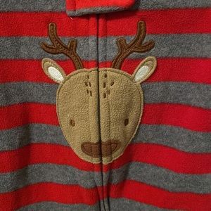 Just One You by Carter’s Zip up Christmas Onesie 3M